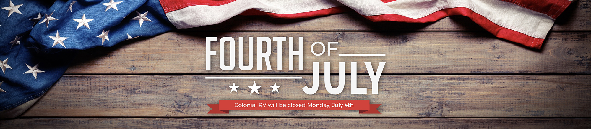 4th July RV Banner