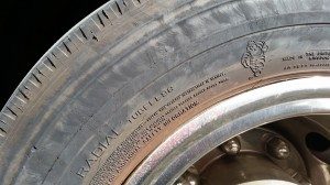 Click for close up example of tire rot