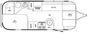 23D Flying Cloud Bunk Floor Plan