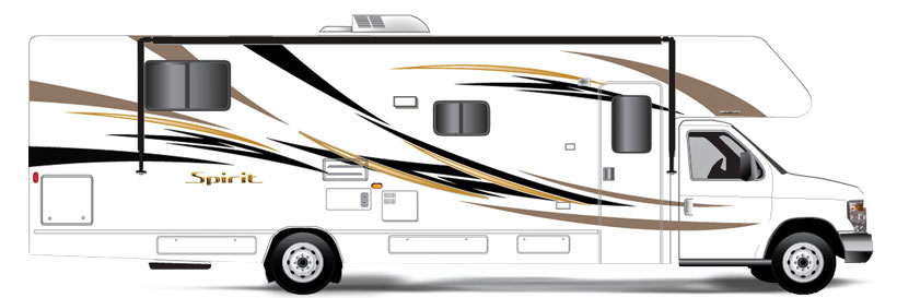 Itasca RVs Spirit Itasca RVs | Winnebago Model Equivalents View