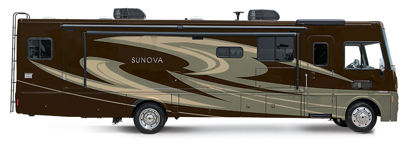 Sunova Itasca RVs | Winnebago Model Equivalents Sightseer