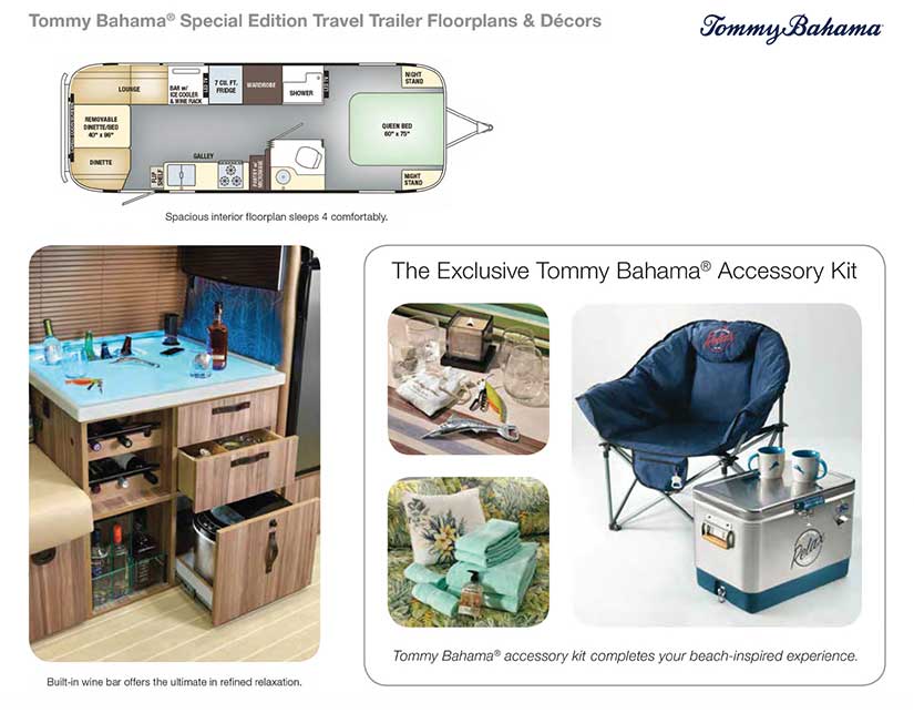 Tommy Bahama Travel Trailer Floor Plan