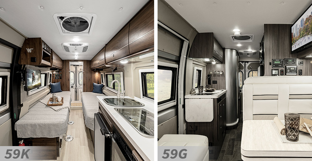 Travato blog floorplans
