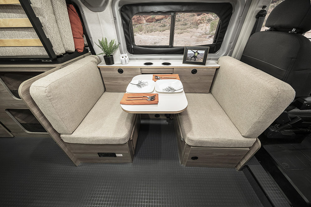 Winnebago Solis Pocket 36A Interior: Comfortable and Flexible