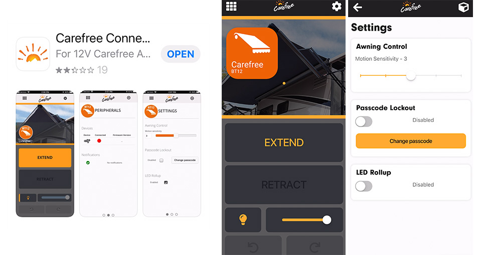 Carefree apps