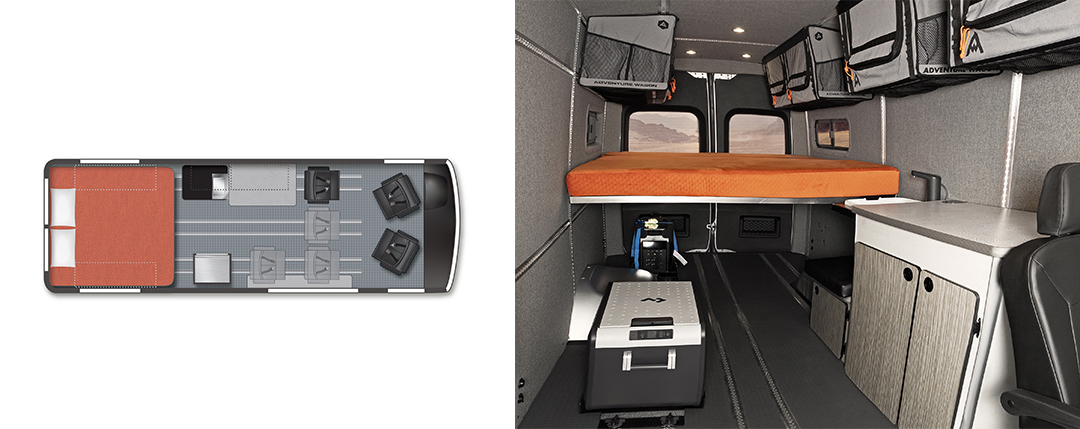 Adventure Wagon floor plan